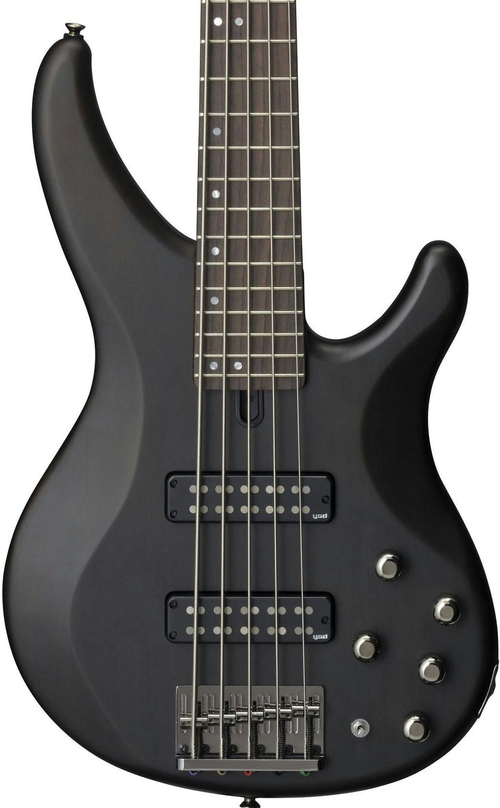 Yamaha TRBX505 5-String Bass Guitar Translucent Black - Andertons